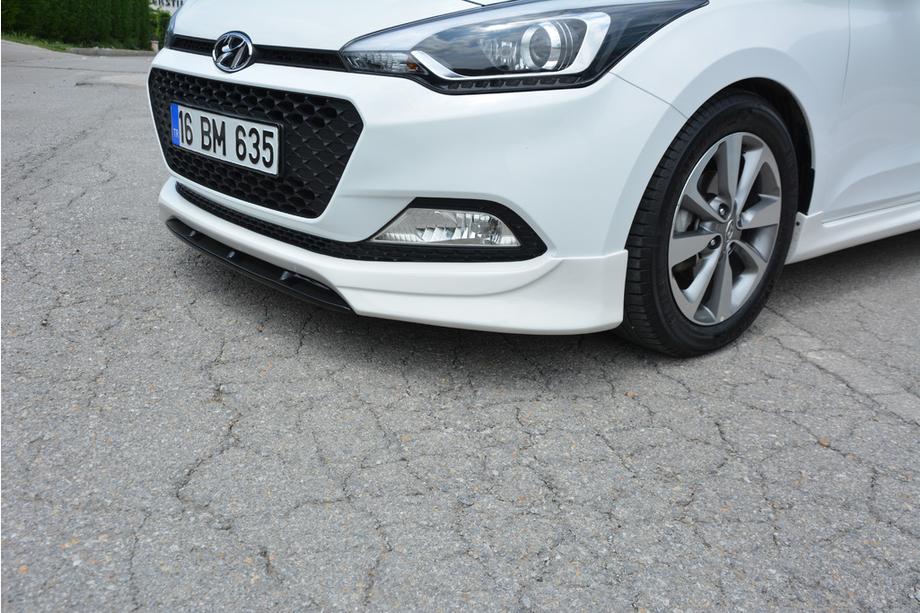 Hyundai I-20 2014–2020 Meliset frontlæbe til forstøder (klar til lakering) Image