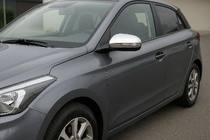Hyundai I-20 2014–2020 Spejlkåber V2 (2 stk., rustfrit stål) foto 1