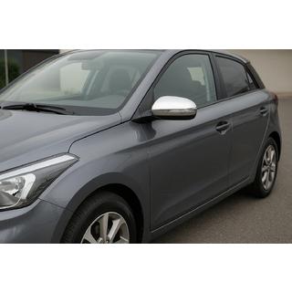 Spejlkåber V2 (2 stk., rustfrit stål) Hyundai I-20 2014–2020 foto 1