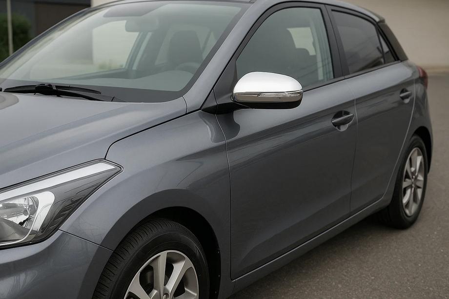 Hyundai I-20 2014–2020 Spejlkåber V2 (2 stk., rustfrit stål) Image