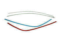 Hyundai I-20 2014–2020 Øvre rudelister (4 stk., rustfrit stål) foto 3