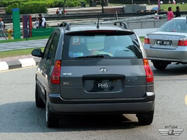 Hyundai Matrix 2001–2010 Meliset spoiler (til lakering) foto 1