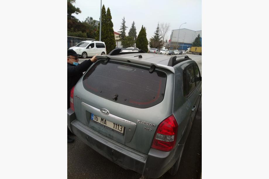 Hyundai Tucson JM 2004– Meliset spoiler (til lakering) Image