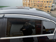 Volkswagen Passat B6 2006–2012 Vindafvisere til sideruder med kromliste SD (EU, 4 stk., Niken) foto 2