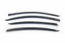 Volkswagen Passat B6 2006–2012 Vindafvisere til sideruder med kromliste SD (EU, 4 stk., Niken) foto 6