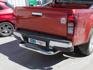 Isuzu D-Max 2019– Bagkofangerbeskytter Amazon Silver (76 mm, rustfrit stål) foto 2