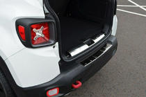 Jeep Renegade 2014– Bageste dørtrinsliste i rustfrit stål foto 1