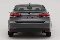 Kia Cerato 3 2013–2018 Liste over nummerplade til Sedan (rustfrit stål) foto 1