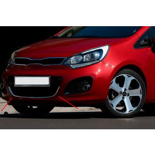 Grillbeklædning til HB (rustfrit stål) Kia Rio 2012–2017 foto 1