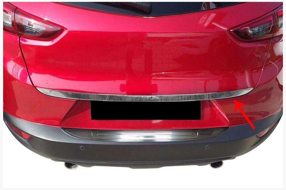 Mazda CX-3 2015– Bagklapskantliste (rustfrit stål) Image