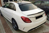 Mercedes C-klasse W205 2014–2021 OmsaLine spoiler (klar til lakering) foto 1