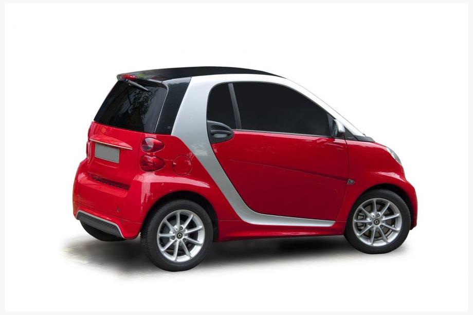 Smart 2007–2014 Kromliste over nummerpladen Image