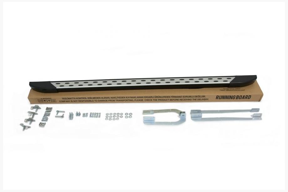 Volkswagen LT 1995–2006 Siderør DOT-Line (2 stk., aluminium) Mellem akselafstand Foto 3