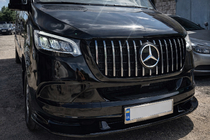 Mercedes Sprinter W907/W910 2018– Nederste frontspoiler til forreste kofanger (til lakering) foto 2