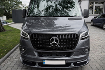 Mercedes Sprinter W907/W910 2018– Nederste frontspoiler til forreste kofanger (til lakering) foto 1