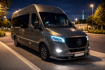 Mercedes Sprinter W907/W910 2018– Nederste frontspoiler til forreste kofanger (til lakering) foto 3