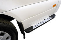 Mercedes Sprinter W907/W910 2018– DOT-Line sidetrin bag hjulet (2 stk., aluminium) 85 cm foto 1