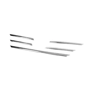 TIT-designs grillindsatser til kølergrillen (4 stk., rustfrit stål) foto 4