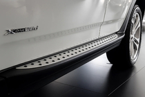 BMW X3 E83 2003–2010 Cixtai sidetrin (sæt med 2, aluminium) foto 2