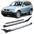 BMW X3 E83 2003–2010 Cixtai sidetrin (sæt med 2, aluminium) foto 1