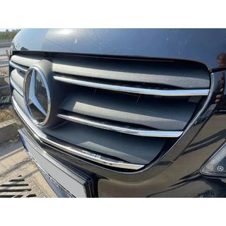 Gitterlister 2020+ (5 stk., rustfrit stål) Mercedes Vito/V-klasse W447 2014– foto 3