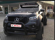 Mercedes X class 2017–2020 Forrudspoiler (V3, til lakering) foto 2