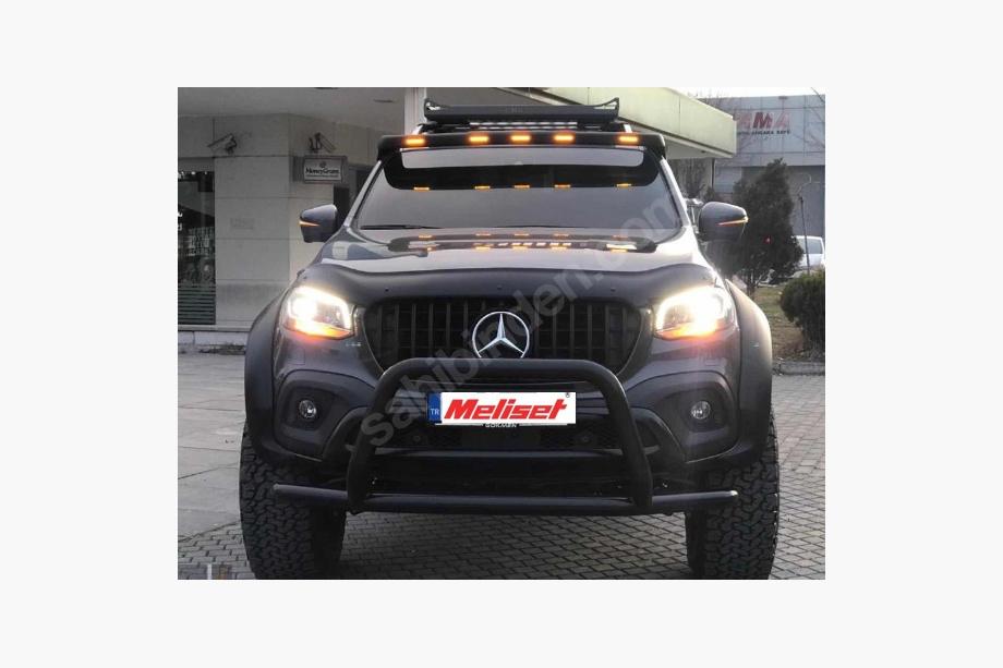 Mercedes X class 2017–2020 Forrudspoiler (V3, til lakering) Image