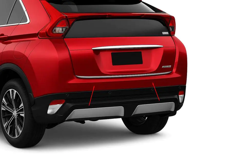 Mitsubishi Eclipse Cross 2017– Bagagerumskantliste (rustfrit stål) Image