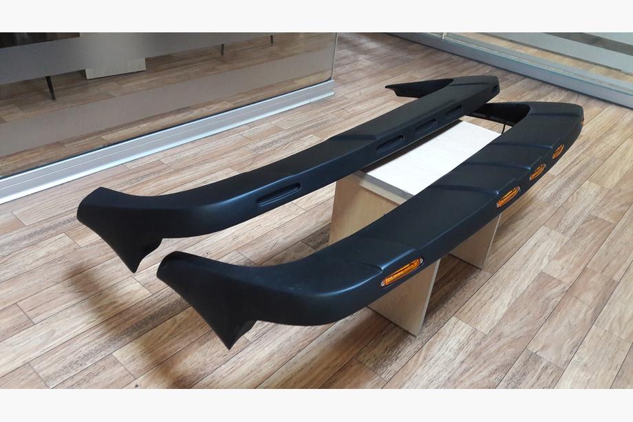 Nissan Navara/NP300 2016– Forrude-solskærm (Meliset LED V2) Image