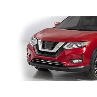 Rustfri stål pyntelister til kofangergrill (2017-2021, 2 stk) Nissan X-trail T32/Rogue 2014–2021 foto 1