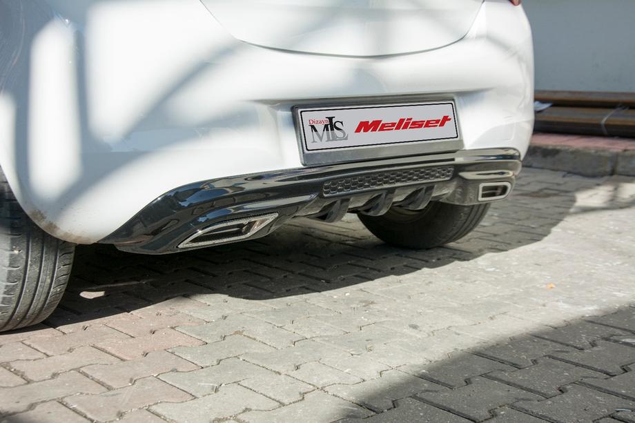 Opel Corsa E 2015–2019 Cover til bagdiffuser (til lakering) Image