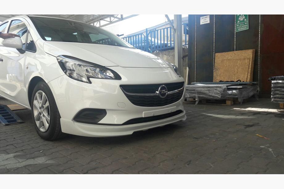 Opel Corsa E 2015–2019 Front nederste spoilerlæbe (til lakering) Image
