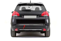 Peugeot 2008 2013–2019 Bagagerumskantliste (rustfrit stål) foto 1