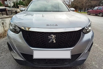 Peugeot 2008 2019– Motorhjelmsliste (1 stk., rustfrit stål) foto 1
