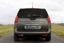 Peugeot 5008 2009–2016 Kromliste over nummerplade OmsaLine (rustfrit stål) foto 1