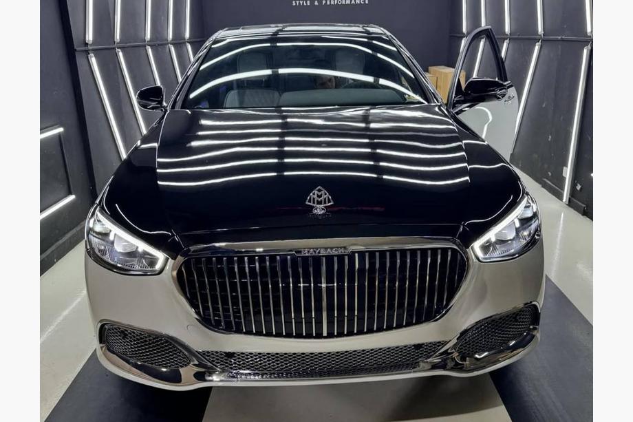 Mercedes S-Klasse W221 2005–2013 Restyling-kit til W223 Maybach Foto 5