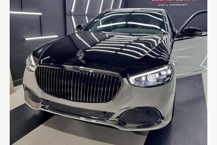 Mercedes S-Klasse W221 2005–2013 Restyling-kit til W223 Maybach Foto 6