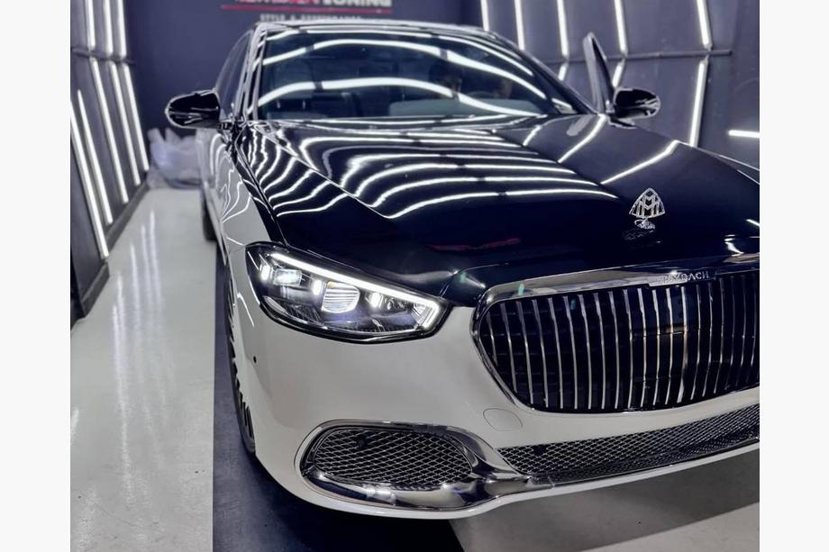 Mercedes S-Klasse W221 2005–2013 Restyling-kit til W223 Maybach Foto 7