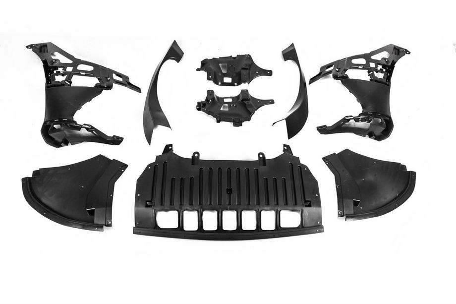 Mercedes S-Klasse W221 2005–2013 Restyling-kit til W223 Maybach Foto 44