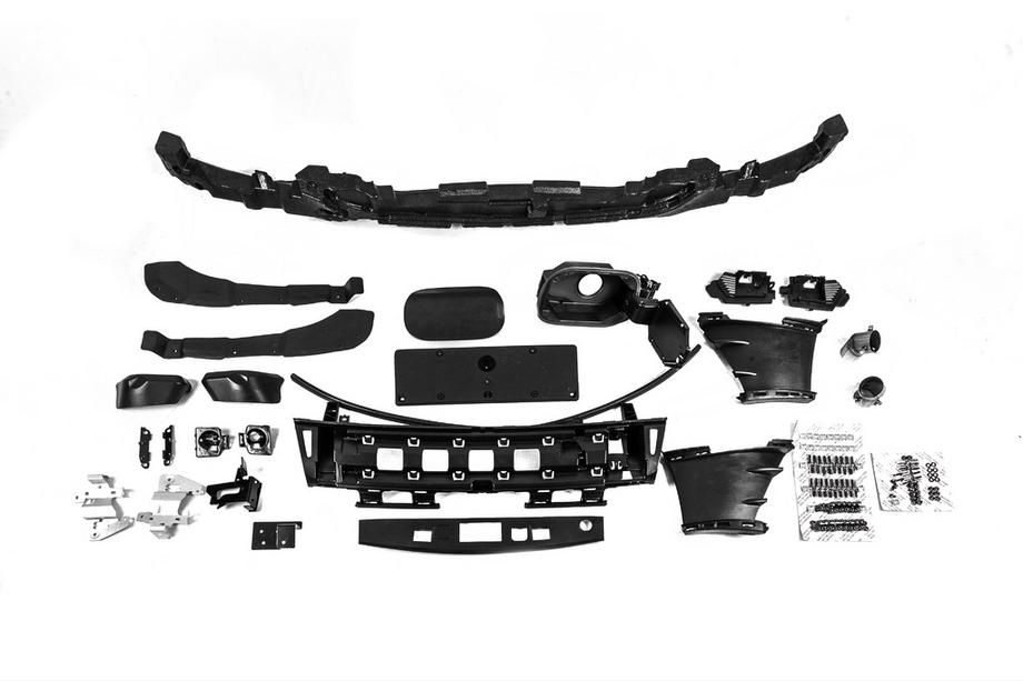 Mercedes S-Klasse W221 2005–2013 Restyling-kit til W223 Maybach Foto 48