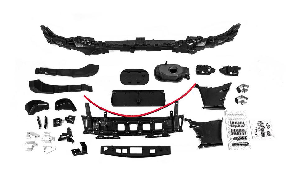 Mercedes S-Klasse W221 2005–2013 Restyling-kit til W223 Maybach Foto 51