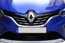 Renault Captur 2019– Grill-lister i rustfrit stål (sæt 6 stk.) foto 4