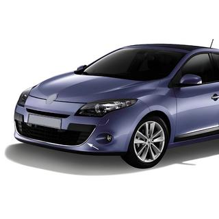 Rustfri kromliste til forkofanger 2013-2016 (HB) Renault Megane III 2009–2016 foto 1