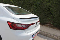 Renault Megane IV 2016–2025 Meliset spoiler (til lakering) foto 2