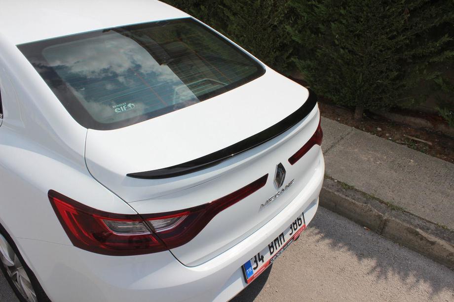 Renault Megane IV 2016–2025 Meliset spoiler (til lakering) Image