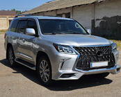 Lexus LX570/450d 2008–2022 Mini-facelift ombygningssæt fra model 2008-2015 til TRD Sport (kofanger, forlygter) foto 2