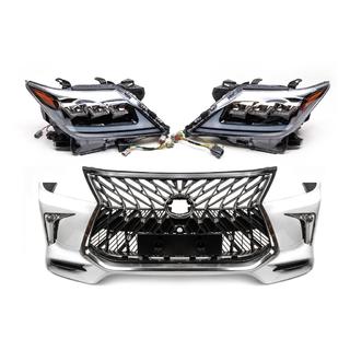 Mini-facelift ombygningssæt fra model 2008-2015 til TRD Sport (kofanger, forlygter) foto 4