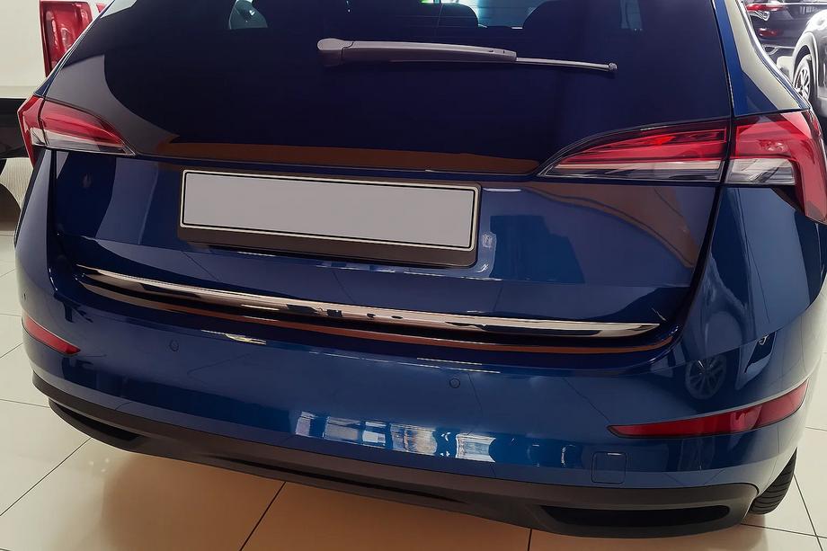 Skoda Scala 2018– Bagagerumskant OmsaLine (rustfrit stål) Image