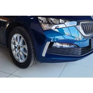 Kromlister til tågelygter (2 stk., rustfrit stål) Skoda Scala 2018– foto 1