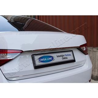 Rustfri liste over nummerpladen Sedan foto 1